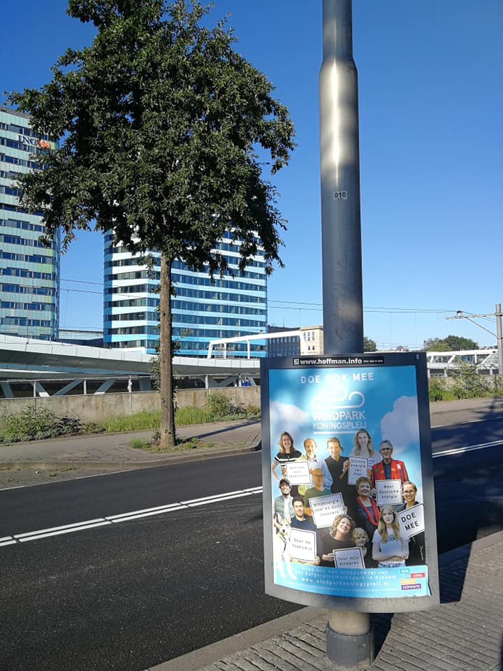 Abricampagne burgerwindmolenpark Koningspleij